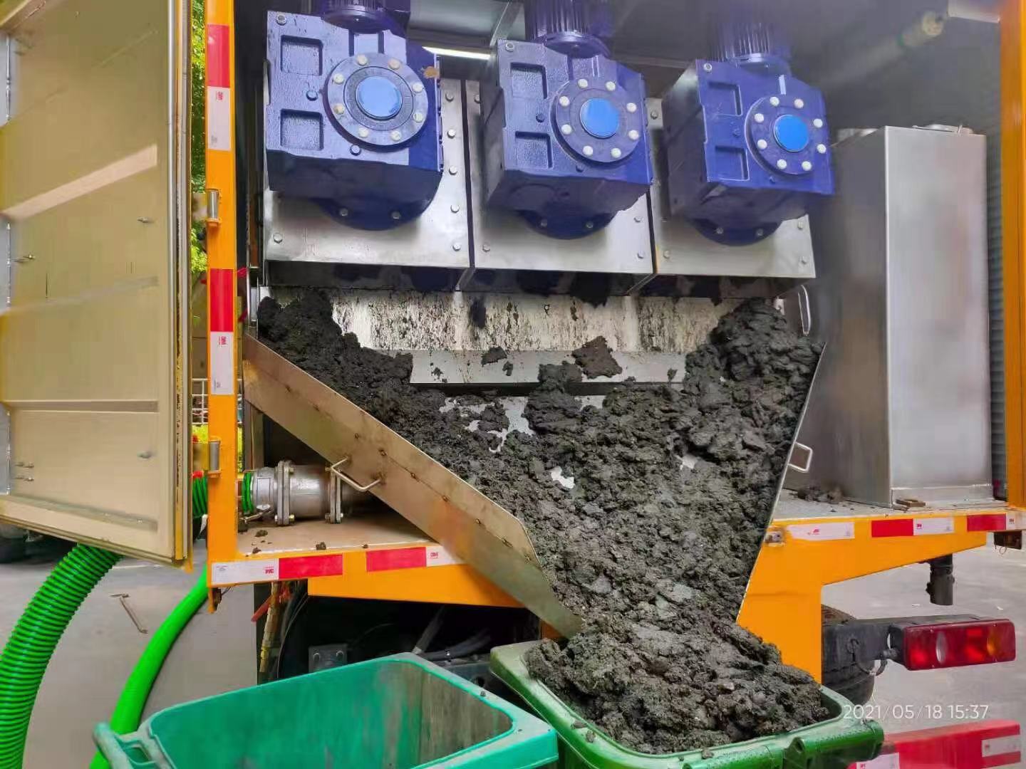 北镇化粪池清掏城市维护站-泥浆净化干湿分离处理